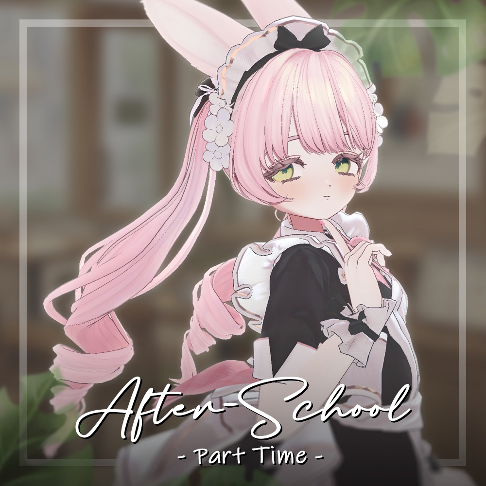放課後バイト (14Avatars)【3Dモデル】