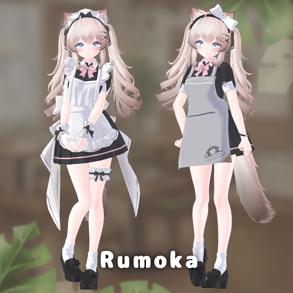 放課後バイト (14Avatars)【3Dモデル】