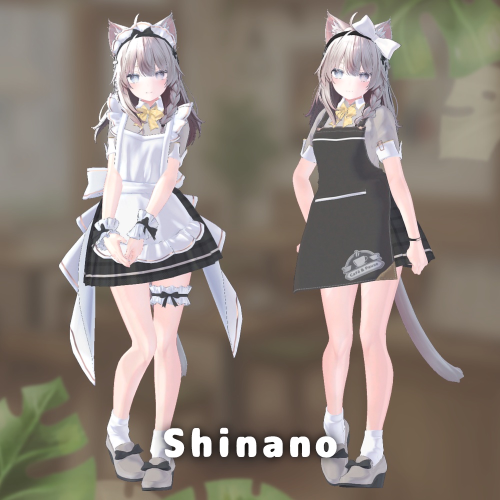 放課後バイト (14Avatars)【3Dモデル】