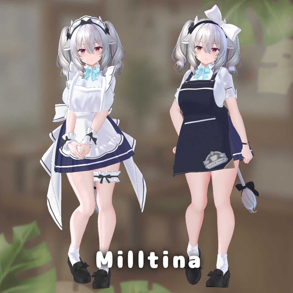放課後バイト (14Avatars)【3Dモデル】