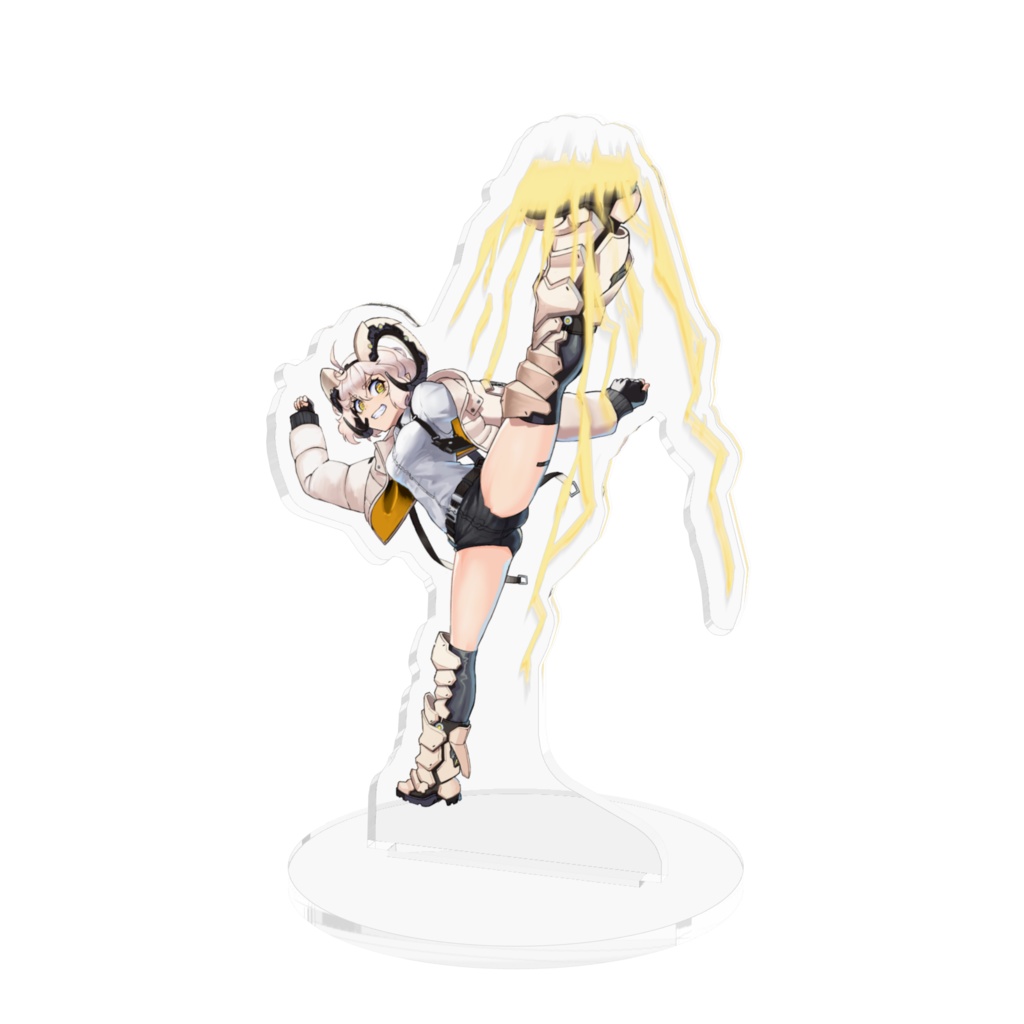 アクリルフィギュア_やぎ娘_エヴァ