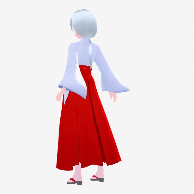 【VRM】緋村修式_つくよみちゃん(巫女装束)