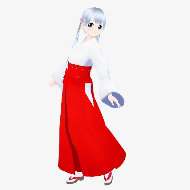 【VRM】緋村修式_つくよみちゃん(巫女装束)