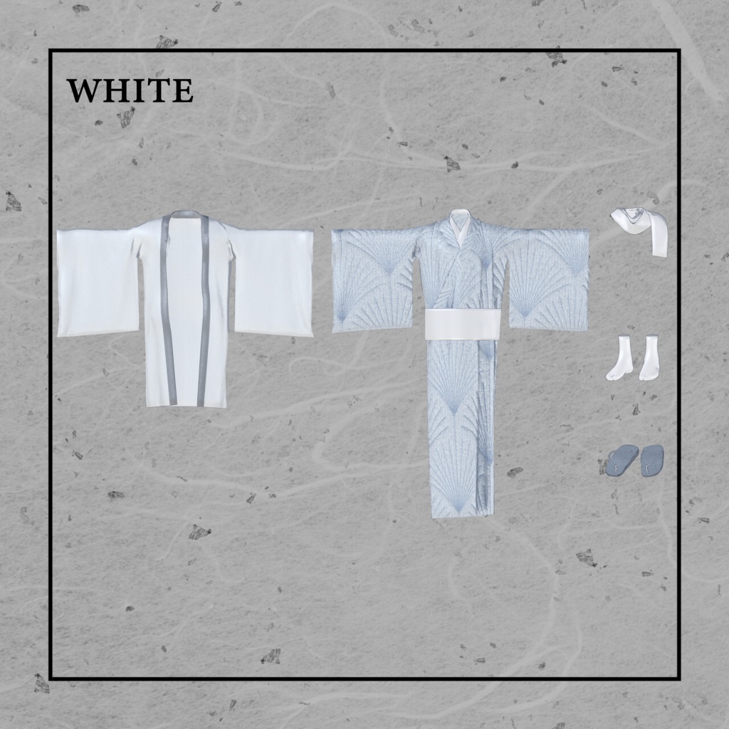 +Head対応衣装モデル kimono