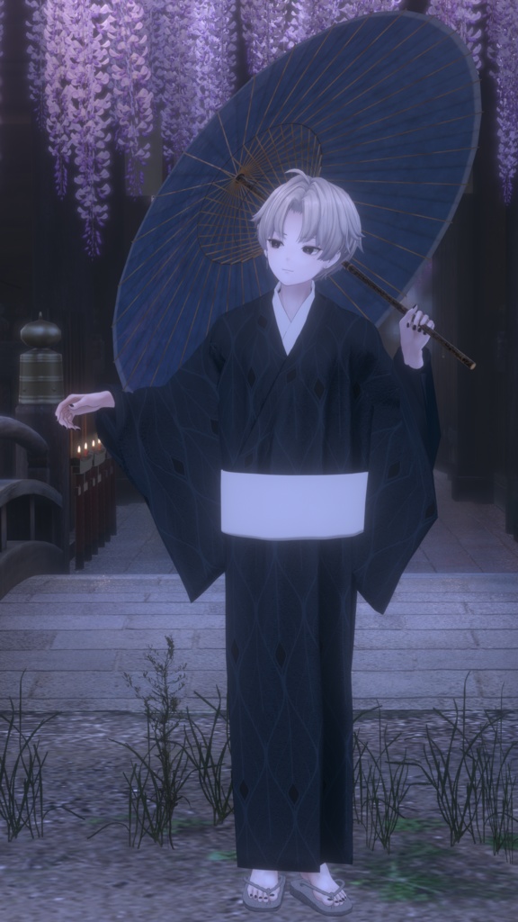 +Head対応衣装モデル kimono