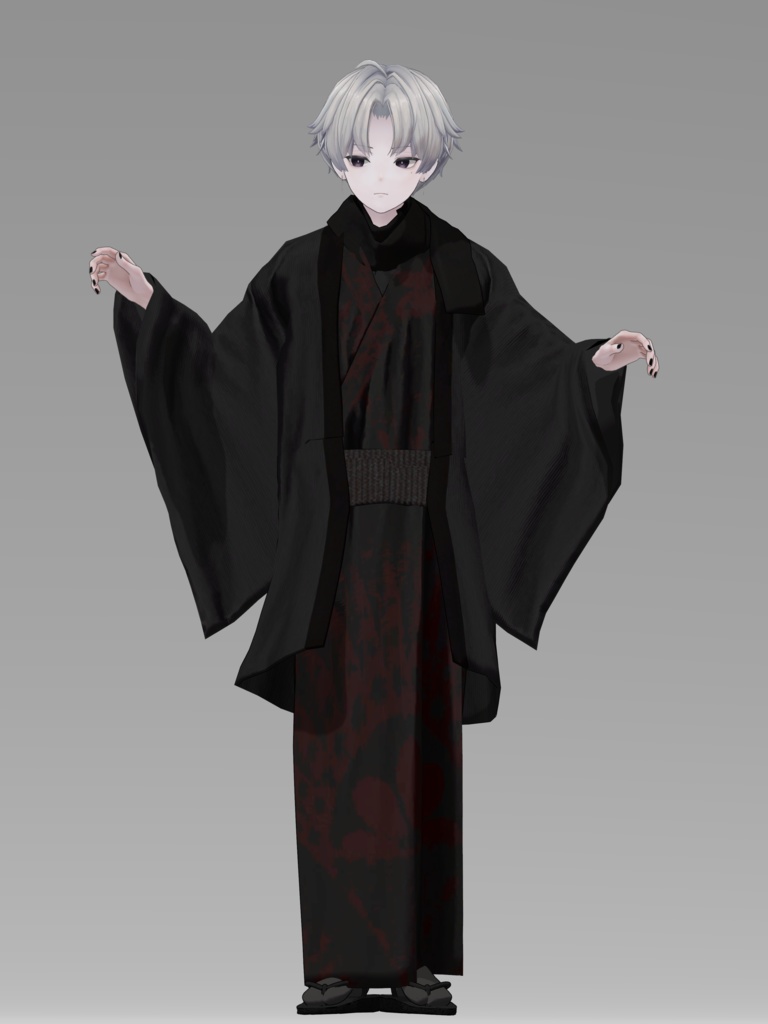 +Head対応衣装モデル kimono