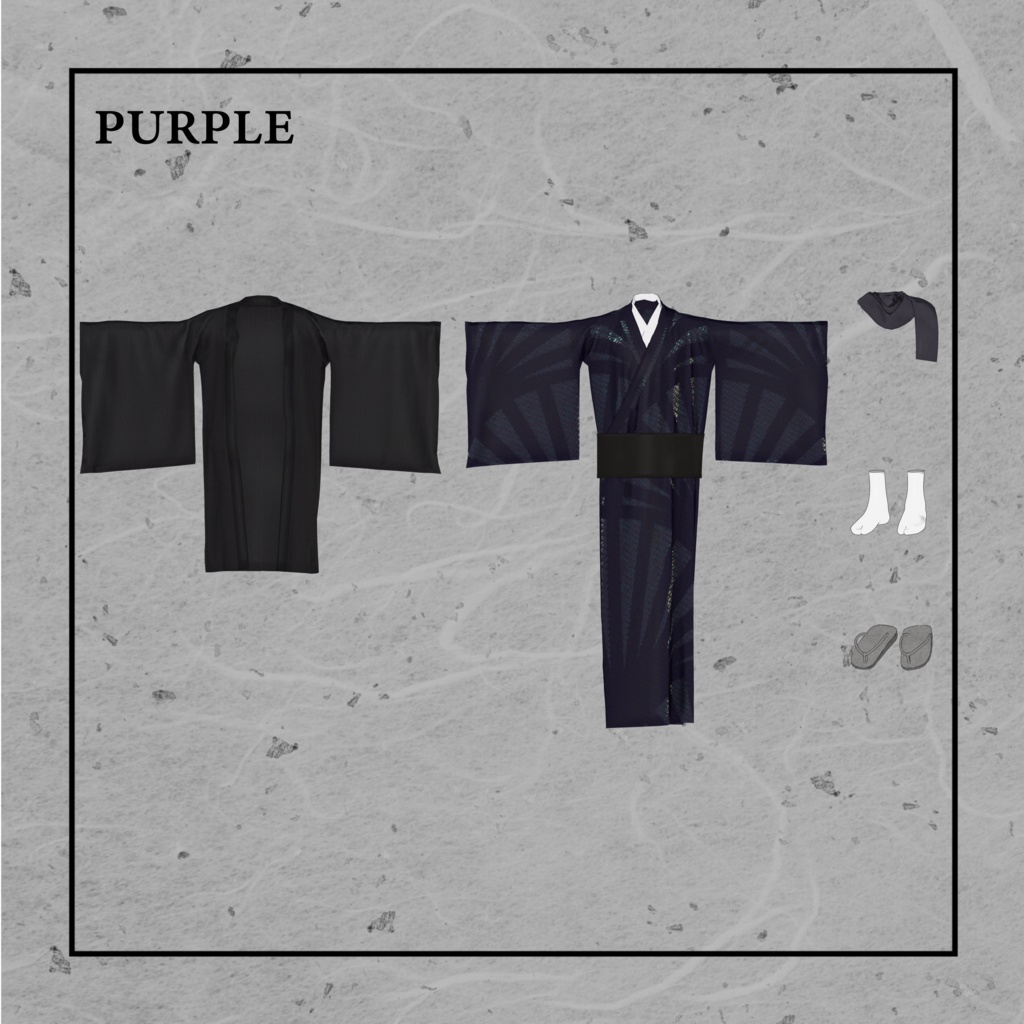 +Head対応衣装モデル kimono