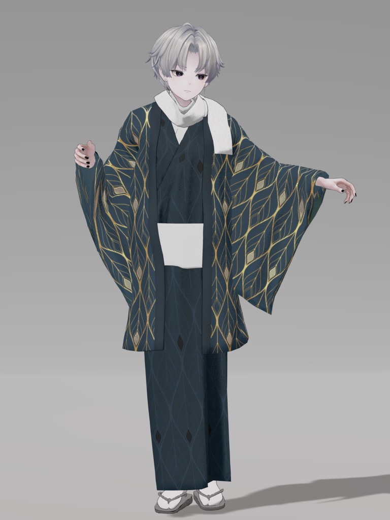 +Head対応衣装モデル kimono