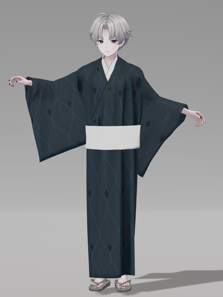 +Head対応衣装モデル kimono