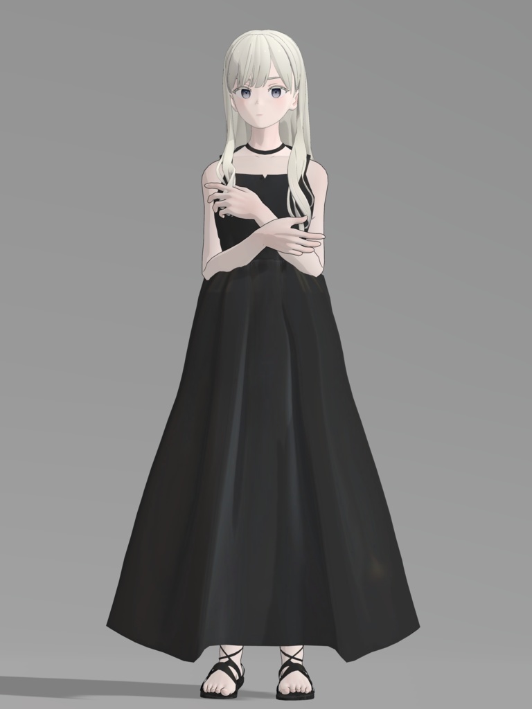 Grus/Lapwing/あのめあ対応 Long Camidress