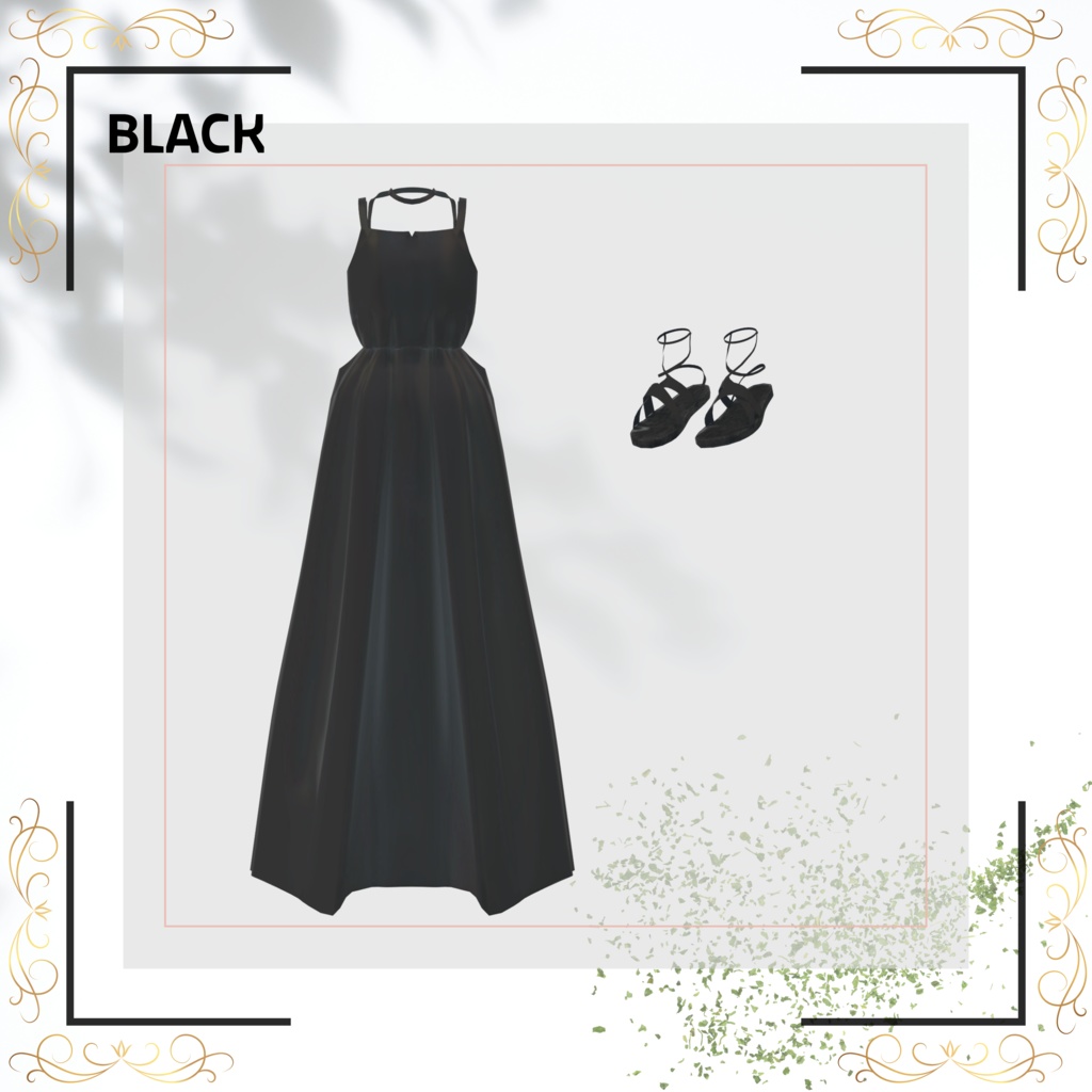 Grus/Lapwing/あのめあ対応 Long Camidress