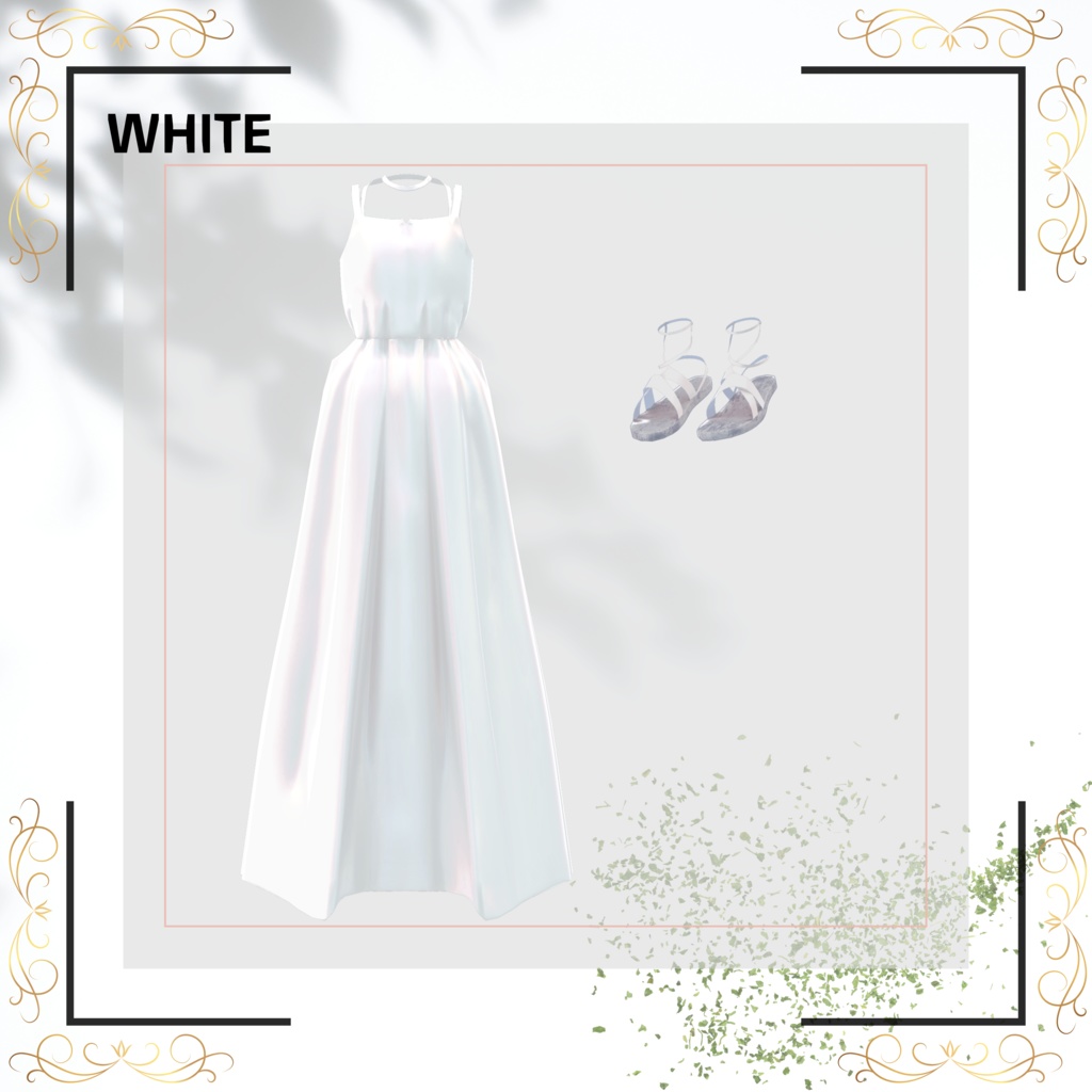 Grus/Lapwing/あのめあ対応 Long Camidress