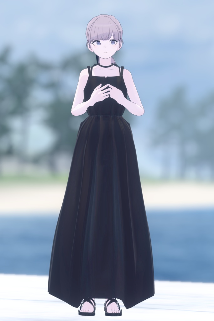 Grus/Lapwing/あのめあ対応 Long Camidress