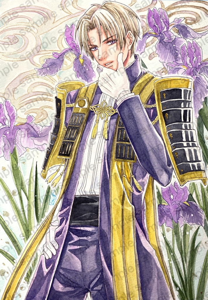 水彩原画