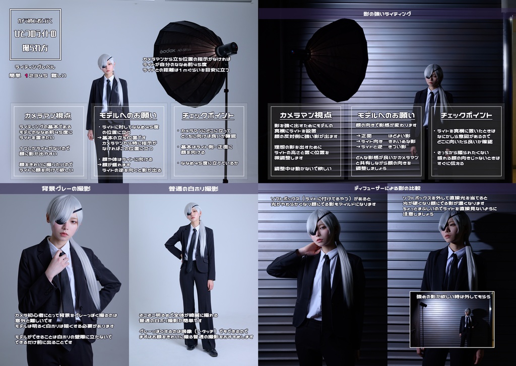 アコマルvol5新刊セット『あわせのとりかた』+『コスプレ写真の撮られ方』+新刊セット特典『コスプレ写真の撮り方3.5』