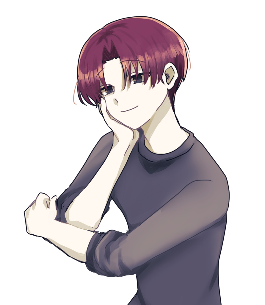 【立ち絵素材】男性全身立ち絵