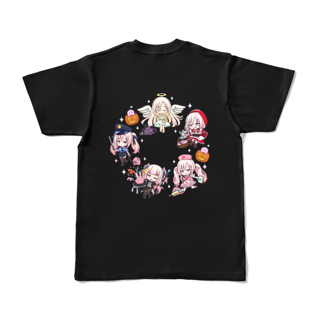 【2024 Halloween Merch】 Happy Himeween! T-shirt / ハッピーヒメウィーン!Tシャツ