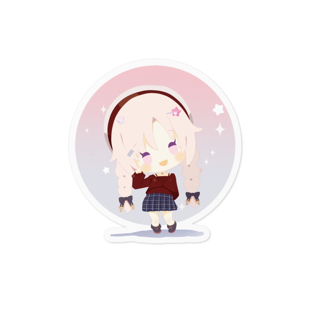 【2025 Birthday Merch】 "Autumn Palette" Sticker / 星降いく生誕祭 2025 「オータムパレット」ステッカー