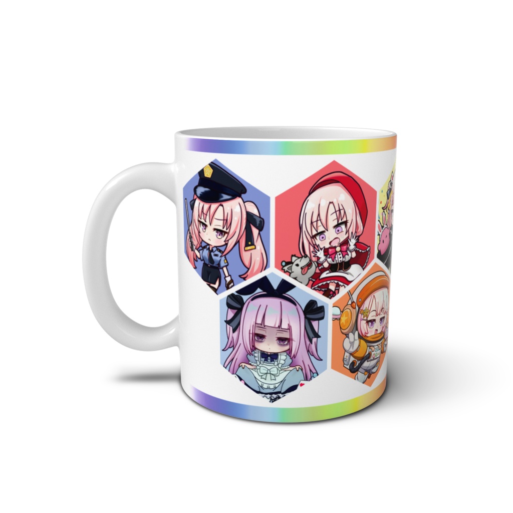 【2025 Halloween Merch】 Happy Himeween! Halloween All Stars Mug / ハッピーヒメウィーン!ハロウィンオールスターズマグカップ