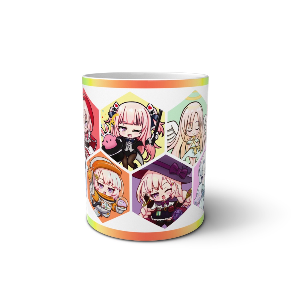 【2025 Halloween Merch】 Happy Himeween! Halloween All Stars Mug / ハッピーヒメウィーン!ハロウィンオールスターズマグカップ