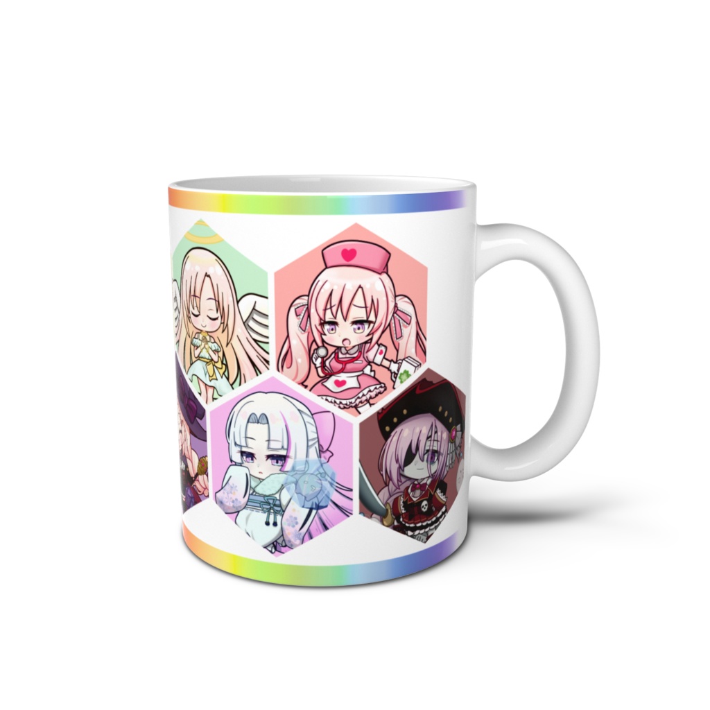 【2025 Halloween Merch】 Happy Himeween! Halloween All Stars Mug / ハッピーヒメウィーン!ハロウィンオールスターズマグカップ
