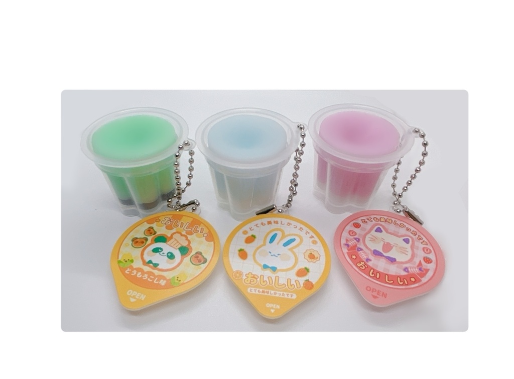 (各3種)プリンキーホルダー