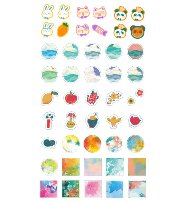 よりどりシール(ランダム)