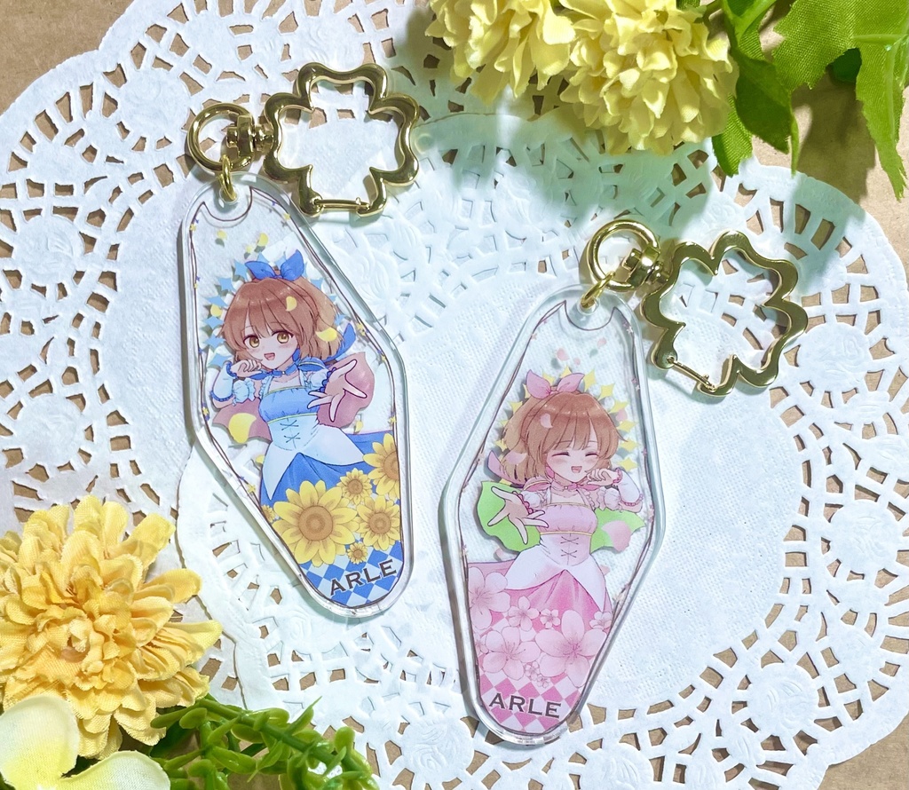 【ドールアルル】モーテルアクリルキーホルダー
