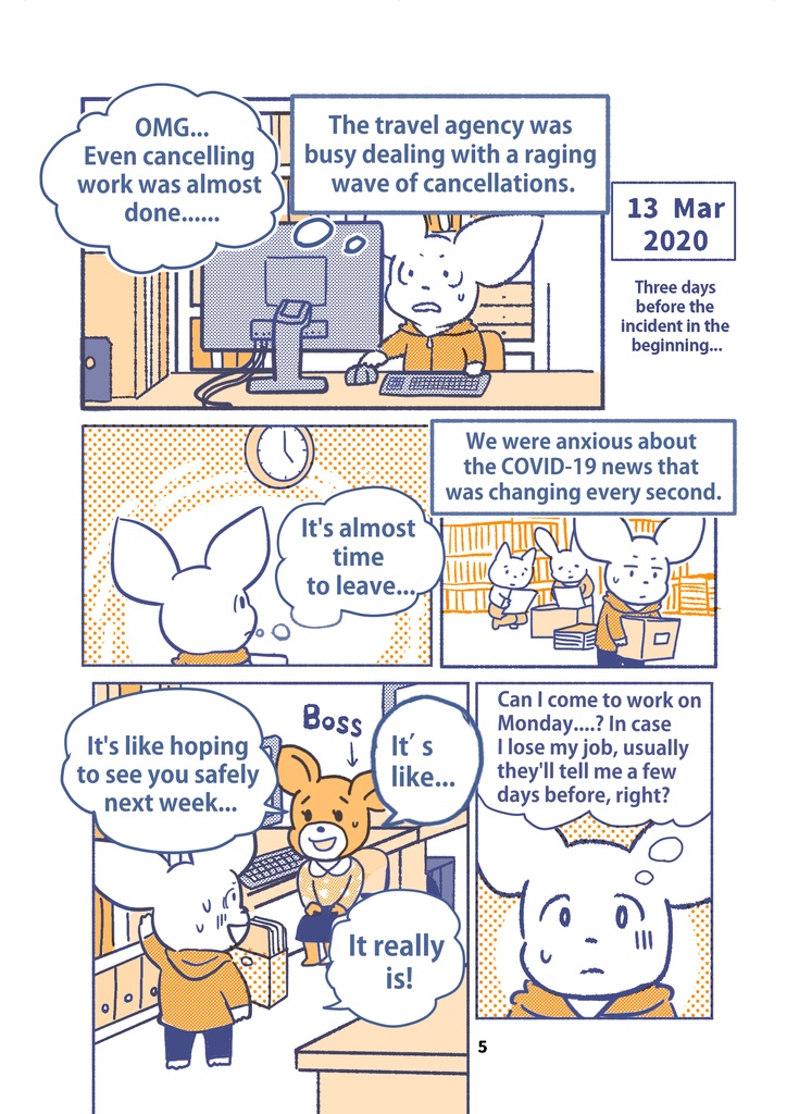 DUE TO THE PANDEMIC (コロナ帰国英語版)