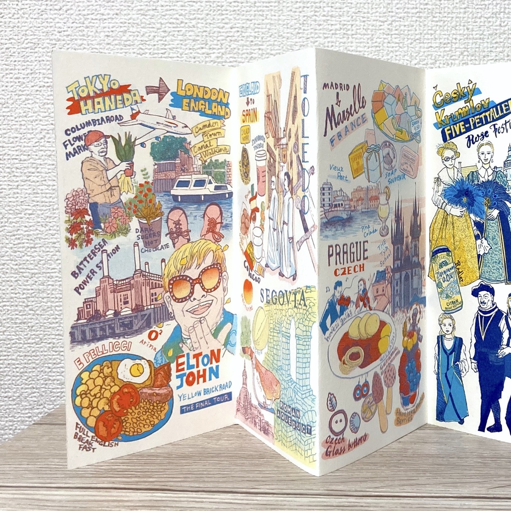 ヨーロッパからのエアメール