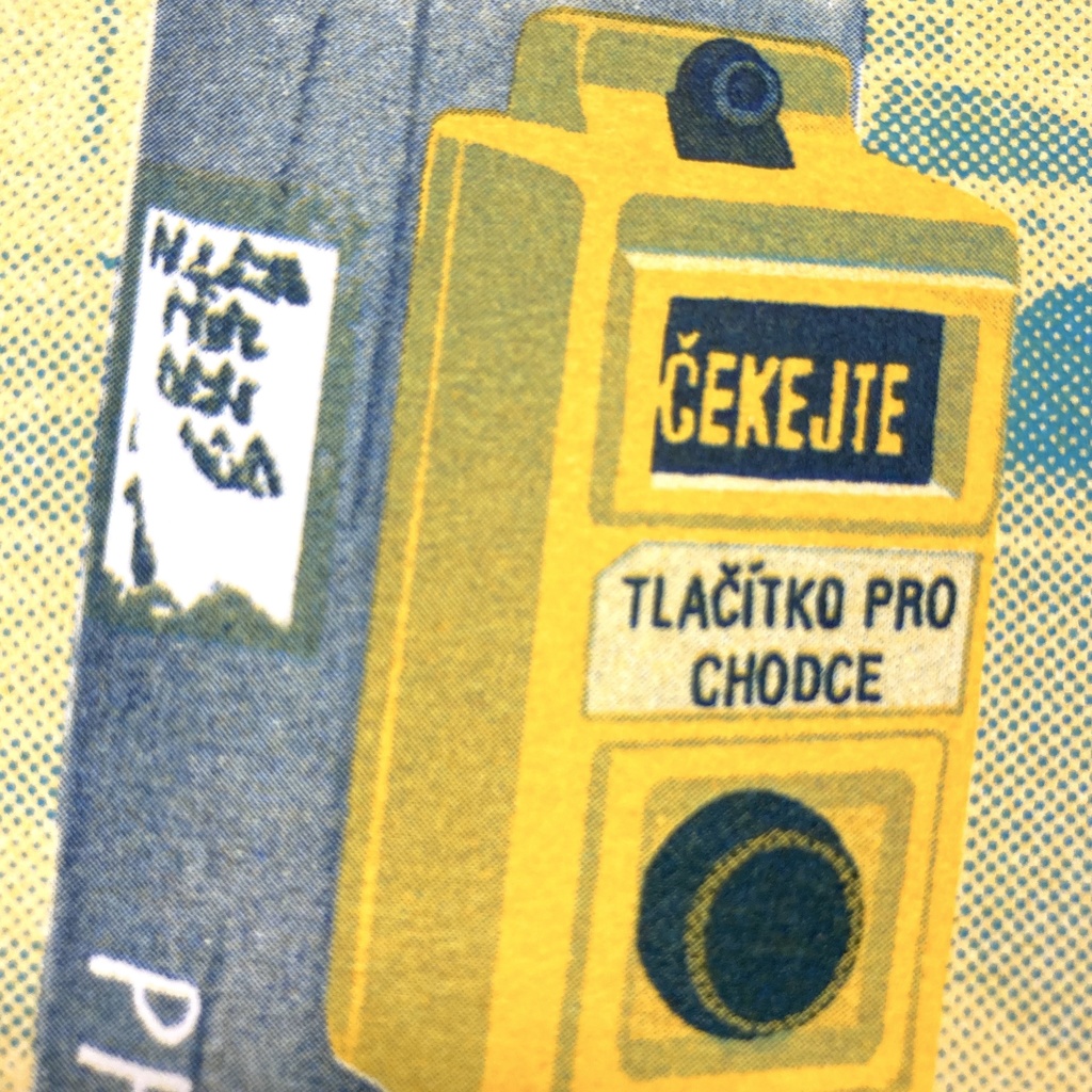 チェコの歩行者用信号ボタン