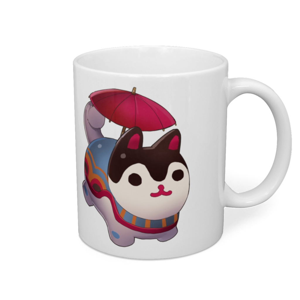 ロゴ&舎弟ちゃんマグカップ