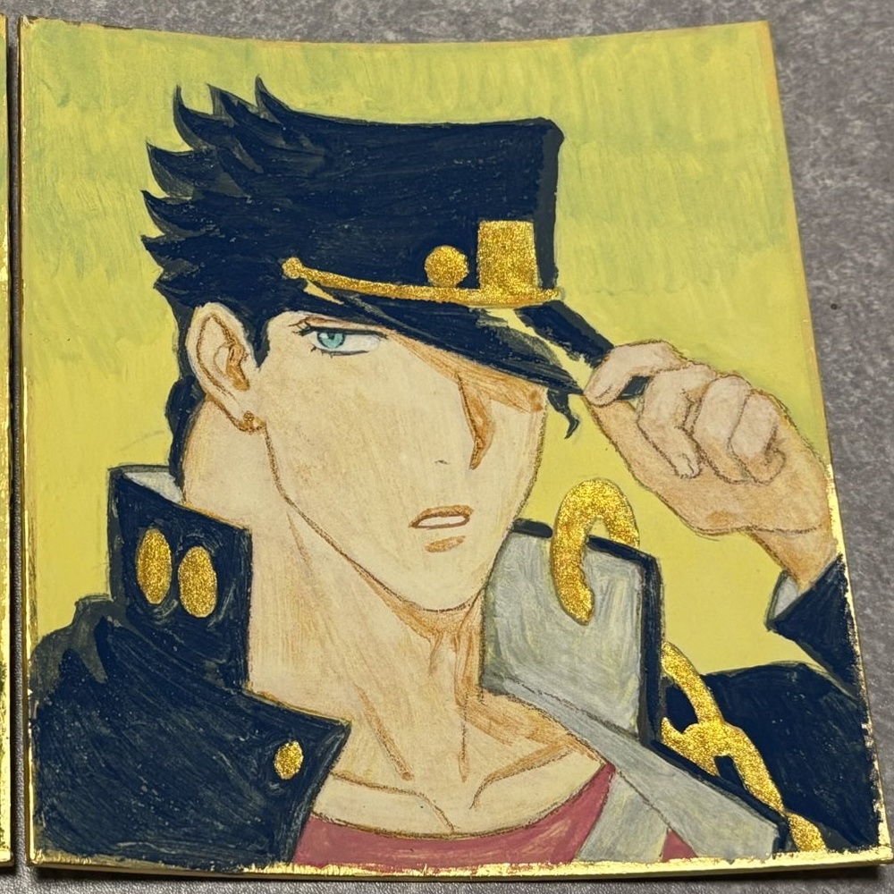 承太郎ミニ色紙B