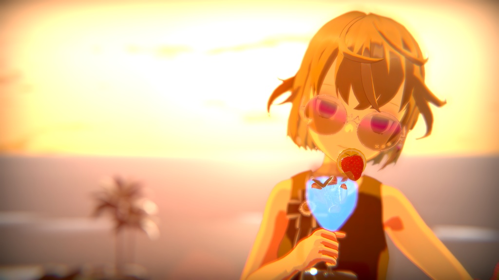 【VRChat想定】サンダーめがね⚡