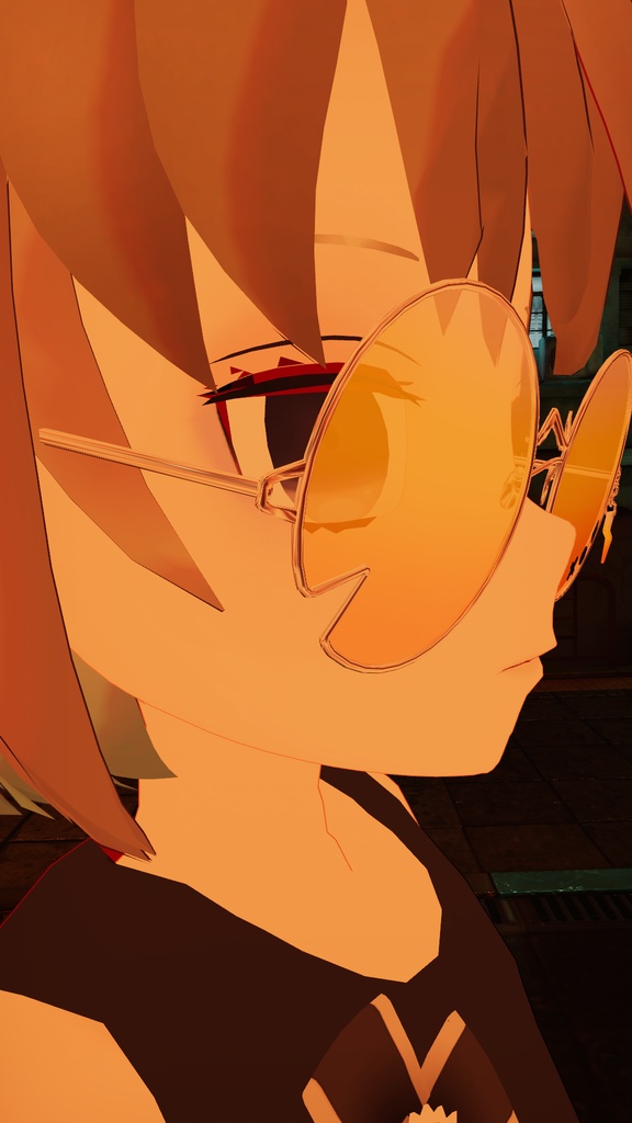 【VRChat想定】サンダーめがね⚡