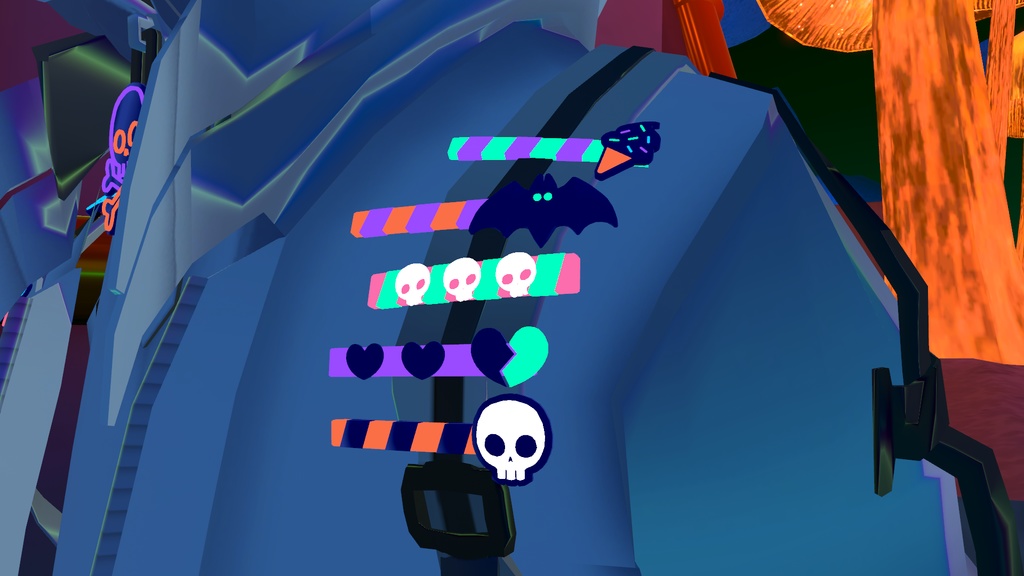 【VCR想定】ハロウィーンヘアピンセット🎃