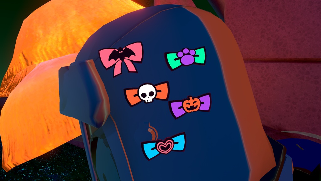 【VCR想定】ハロウィーンヘアピンセット🎃