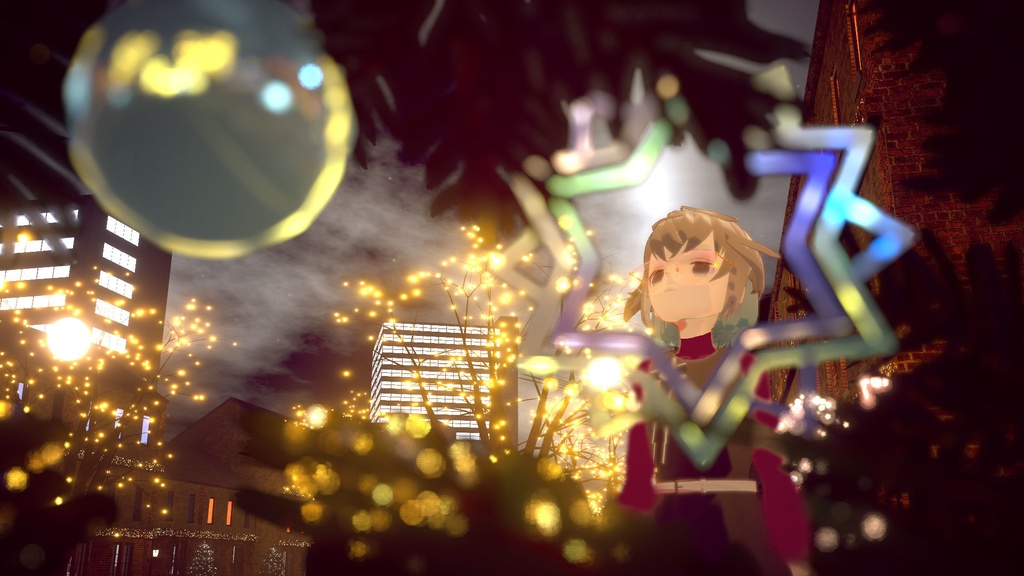 【VRC想定】冬のべっこうめがね