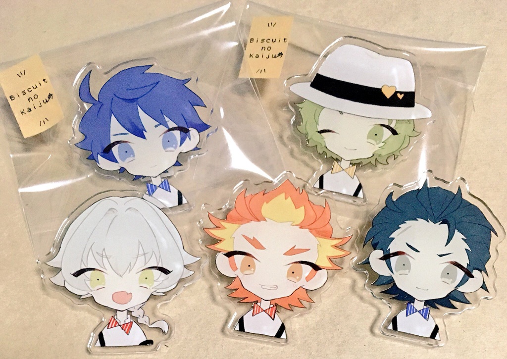 アクリルバッジ 神速・虎牙道