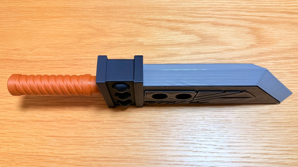 FFVII バスターソード 風 TRPG用 ダイス収納ケース 3Dプリント品