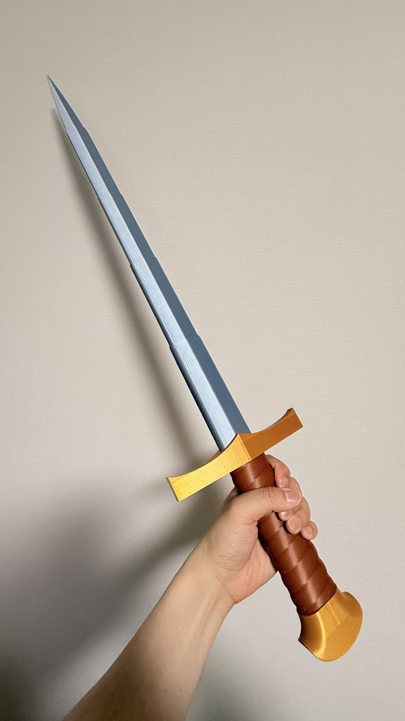 ファンタジー風 騎士剣|収納ギミック|カスタム対応|3Dプリント品|コスプレ
