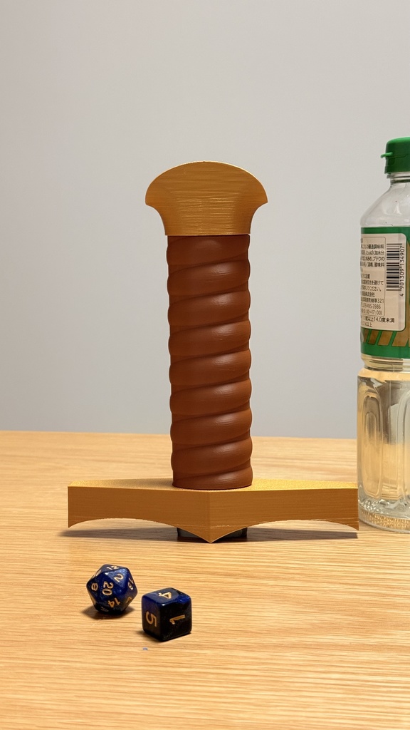 ファンタジー風 騎士剣|収納ギミック|カスタム対応|3Dプリント品|コスプレ