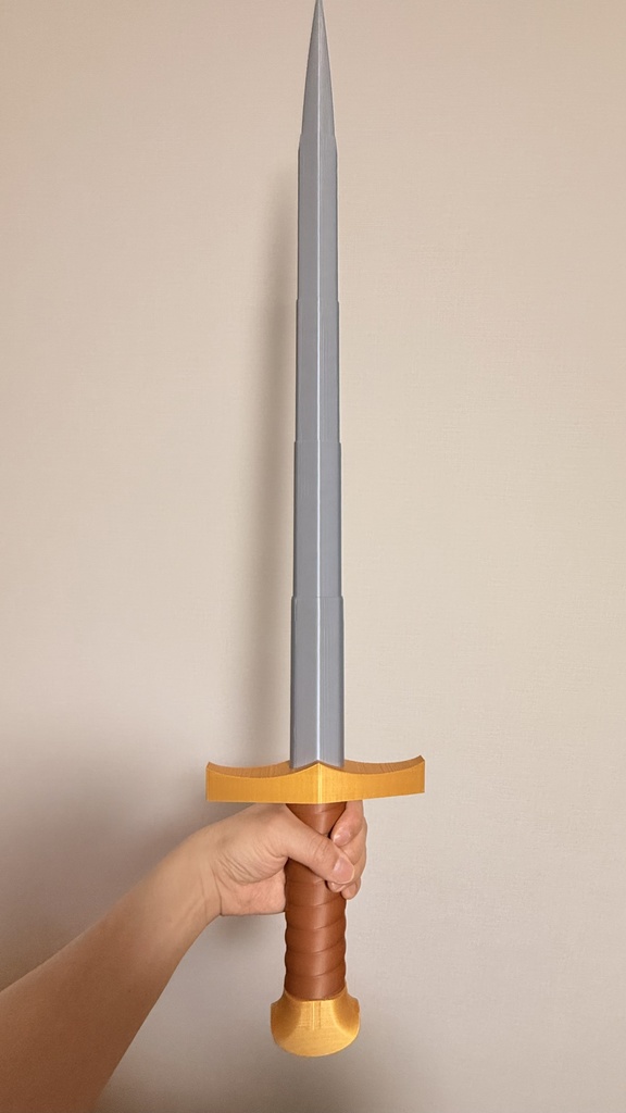 ファンタジー風 騎士剣|収納ギミック|カスタム対応|3Dプリント品|コスプレ