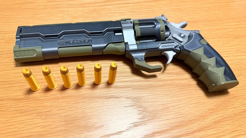 サイバーパンク|リボルバー モデルガン|Malorian|コスプレ小道具