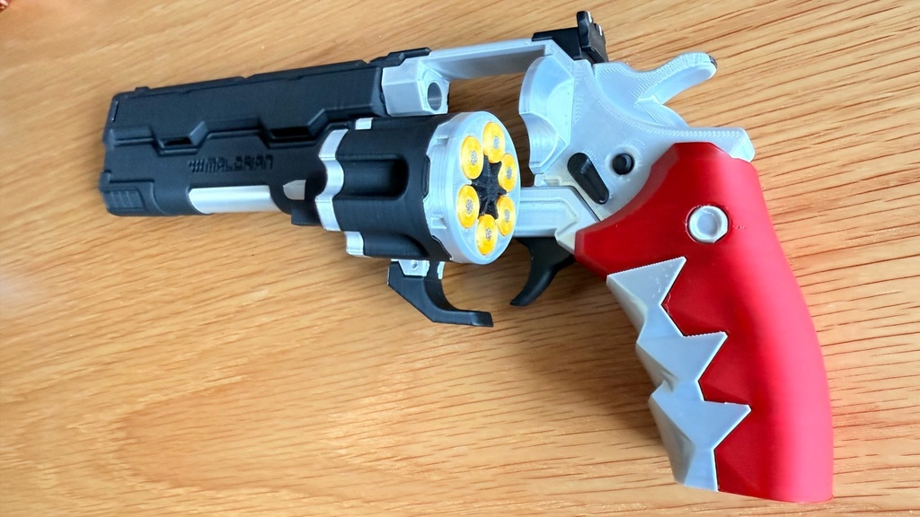 サイバーパンク|リボルバー モデルガン|Malorian|コスプレ小道具
