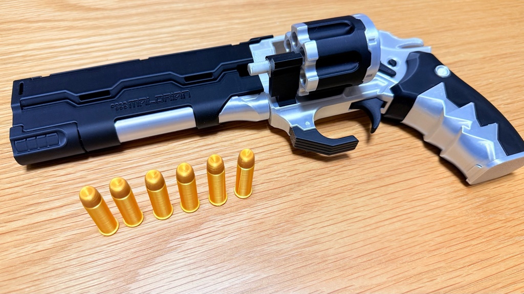 サイバーパンク|リボルバー モデルガン|Malorian|コスプレ小道具