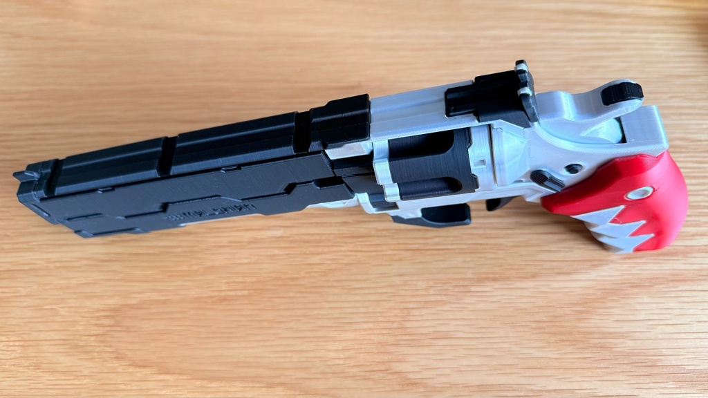 サイバーパンク|リボルバー モデルガン|Malorian|コスプレ小道具