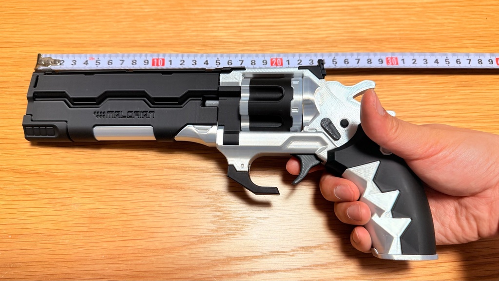 サイバーパンク|リボルバー モデルガン|Malorian|コスプレ小道具