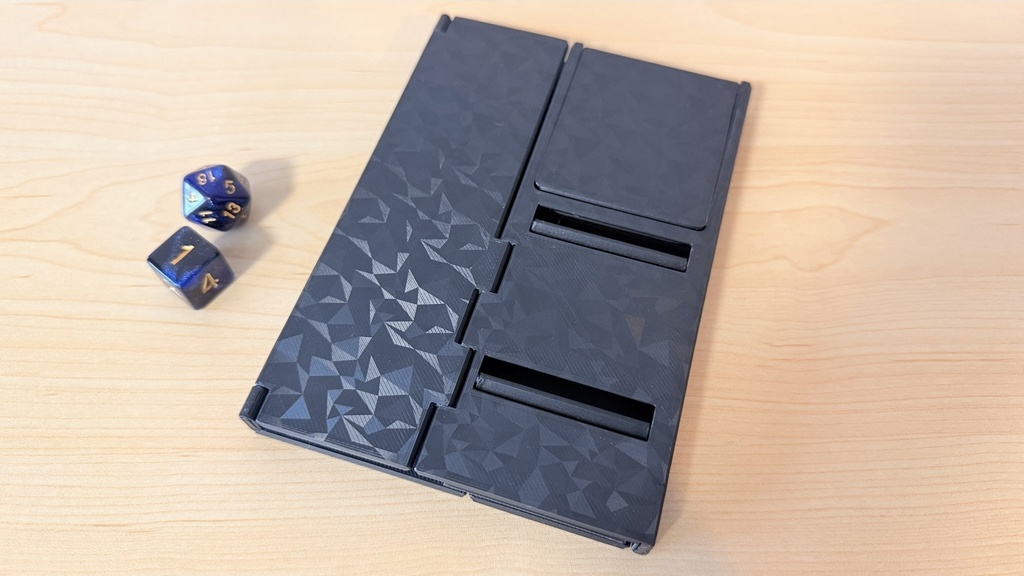 超薄型 ダイスタワー|折りたたみ収納|TRPG|ボードゲーム用|3Dプリント品