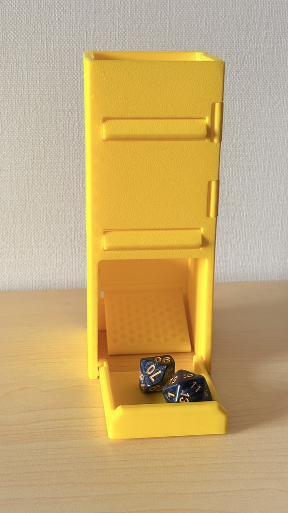 超薄型 ダイスタワー|折りたたみ収納|TRPG|ボードゲーム用|3Dプリント品